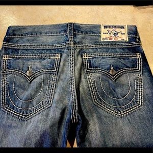 Mens 34x34 True Religion Super T jeans